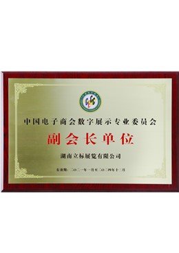中國(guó)電子商會(huì)數(shù)字展示專業(yè)委員會(huì)副會(huì)長(zhǎng)單位